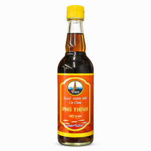 Nước mắm Phú Thịnh 60 độ đạm chai thủy tinh 500ml